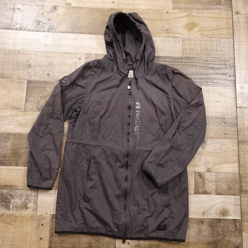 Roots73 Lightweight Hooded Jacket‎ Women's Large Charcoal – NetApp / CDW Branded